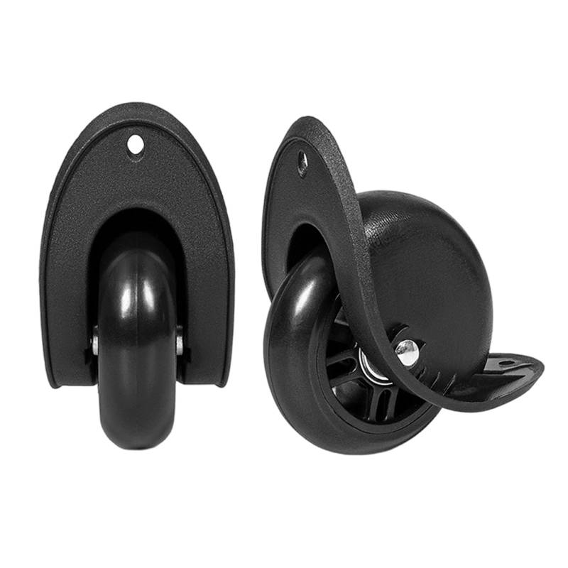 Wdbild Kofferanhänger, 1 Paar Reisegepäckräder PVC-Kofferräder Ersatzgepäck Ersatzrolle für Gepäck Kofferersatz von Wdbild