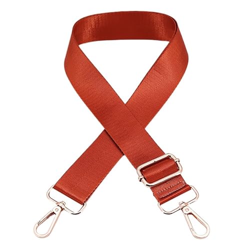 Wdbild Kofferanhänger, Verstellbarer Schultergurt aus Segeltuch, Ersatzgürtel, 3,5 cm breit, Taschengurt, einfarbig, Umhängetasche, Taschen-Ersatzgürtel von Wdbild