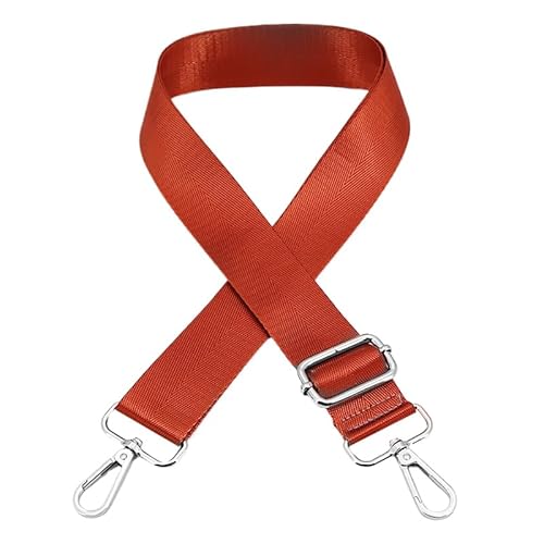 Wdbild Kofferanhänger, Verstellbarer Schultergurt aus Segeltuch, Ersatzgürtel, 3,5 cm breit, Taschengurt, einfarbig, Umhängetasche, Taschen-Ersatzgürtel von Wdbild
