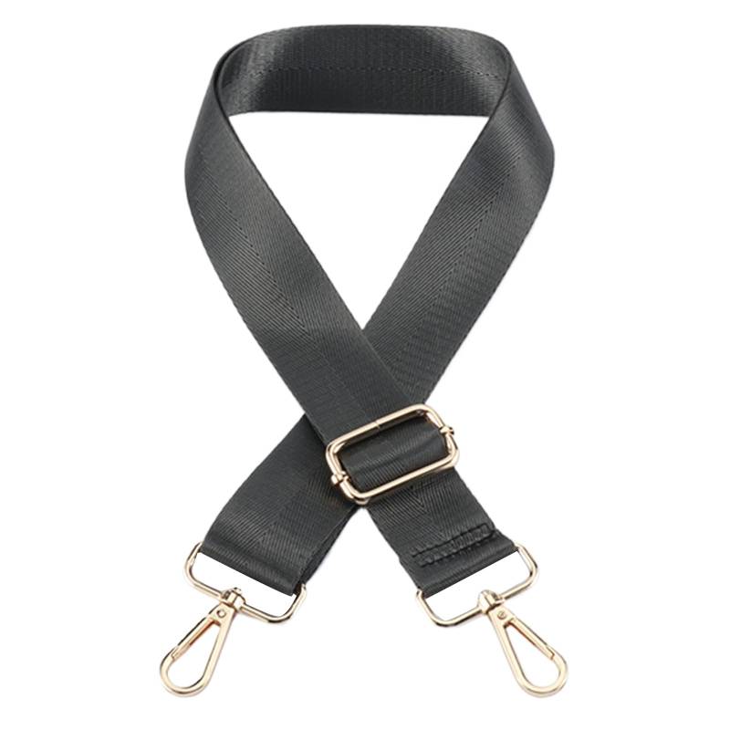 Wdbild Kofferanhänger, Verstellbarer Schultergurt aus Segeltuch, Ersatzgürtel, 3,5 cm breit, Taschengurt, einfarbig, Umhängetasche, Taschen-Ersatzgürtel von Wdbild