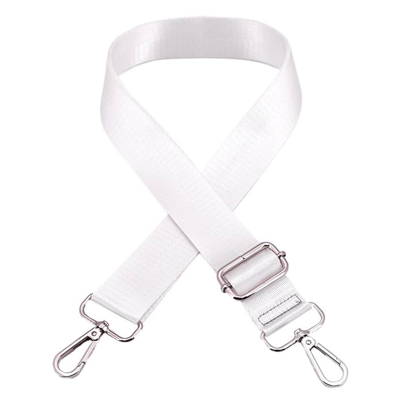 Wdbild Kofferanhänger, Verstellbarer Schultergurt aus Segeltuch, Ersatzgürtel, 3,5 cm breit, Taschengurt, einfarbig, Umhängetasche, Taschen-Ersatzgürtel von Wdbild