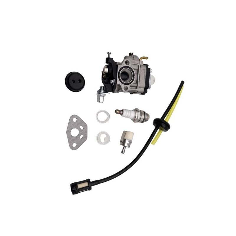 Teile Vergaser Carb Kit Freischneider Zündkerze Kraftstoff F-Rohrschlauch Geeignet für K TH23 TH26 TH34 23CC 25CC 26CC 33CC 35CC(Yellow) von WeZcHEN