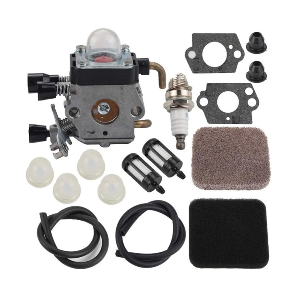 Teile Vergaser FS85 FS80 kompatibel mit S Kettentrimmer FS75 FS80R FS85 FS85R FS85T FS85RX C1Q-S97 mit AF-Kraftstoff-Wiederaufbereitungssatz Teile Vergaser FS85 FS80 kompatibel mit S Kettentrimmer FS75 FS80R FS85 FS85R FS85T FS85RX C1Q-S97 mit AF-Kraftstoff-Wiederaufbereitungssatz von WeZcHEN