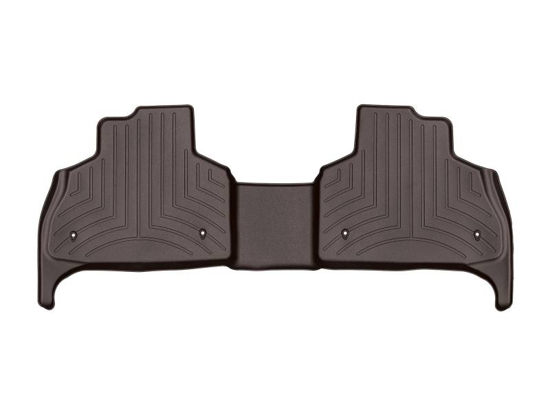 Passgenaue Fußmatten gummimatten passend für: BMW X5 G05 (Siehe Hinweise) 2018-19|Kakao|2. Reihe Weathertech FloorLiner von WeatherTech