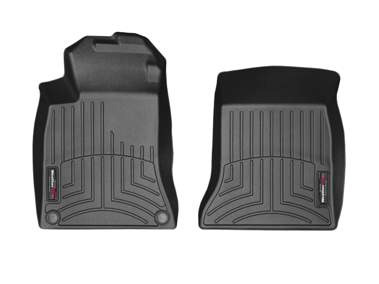 Passgenaue Fußmatten gummimatten passend für: Mercedes-Benz GLA X156 2014-19|Schwarz|1. Reihe Weathertech FloorLiner von WeatherTech