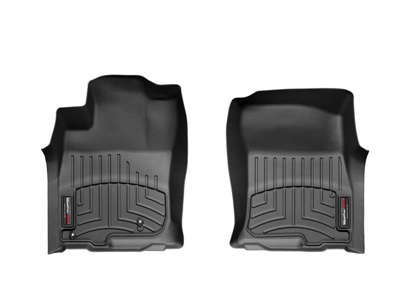 Passgenaue Fußmatten gummimatten passend für: Toyota Land Cruiser J150 5-Türig 2010-13|Schwarz|1. Reihe Weathertech FloorLiner von WeatherTech
