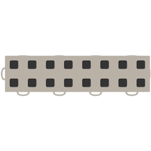 WeatherTech 51T312LLTN-BK TechFloor Hellbraun/Schwarz von WeatherTech