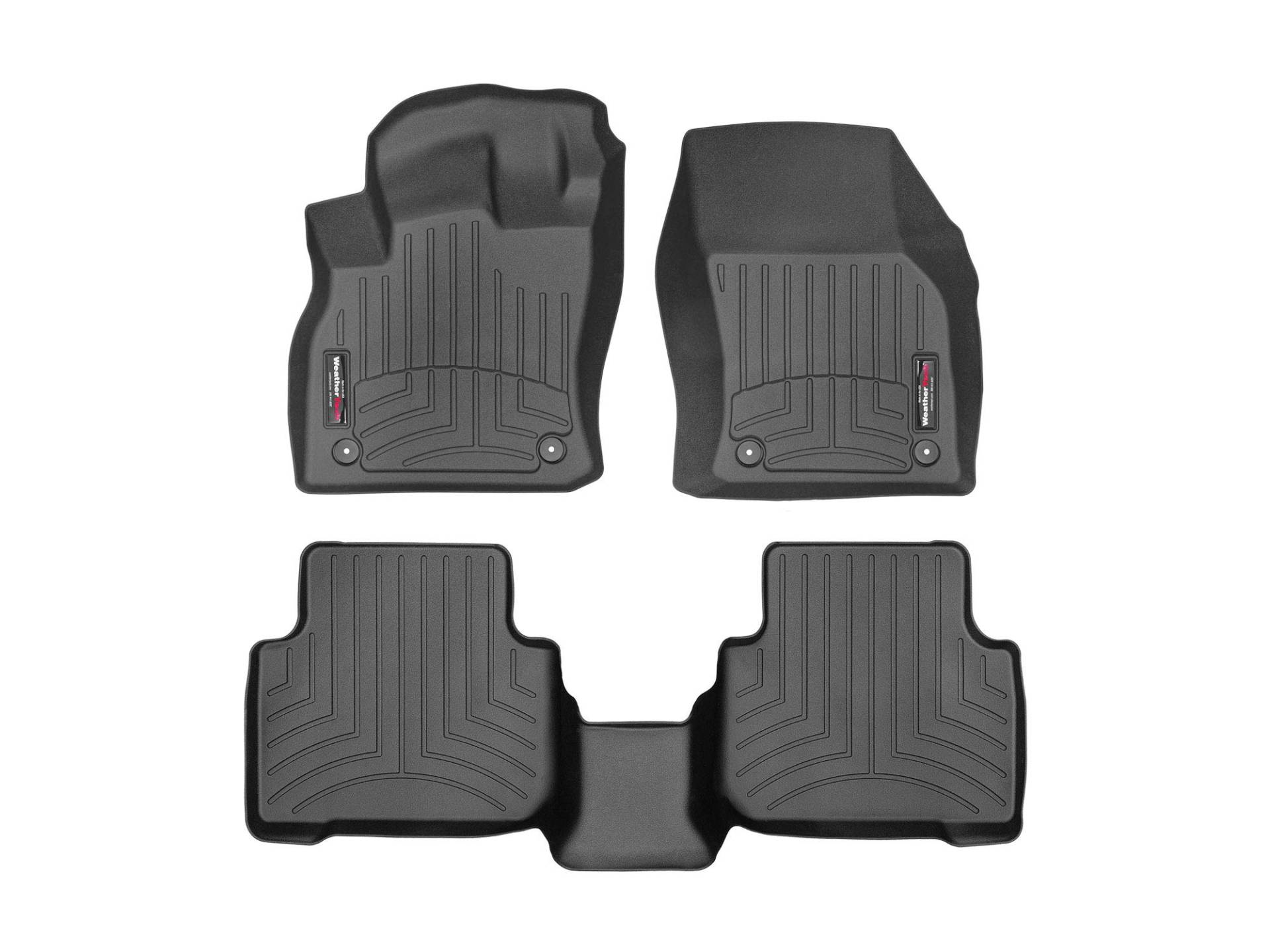 WeatherTech Passgenaue Auto Fußmatten Kompatibel mit Audi Q3 / Q3 Sportback F3 2018-23 | Schwarz|1. und 2. Reihe WeatherTech Passgenaue Auto Fußmatten Kompatibel mit Audi Q3 / Q3 Sportback F3 2018-23 | Schwarz|1. und 2. Reihe von WeatherTech