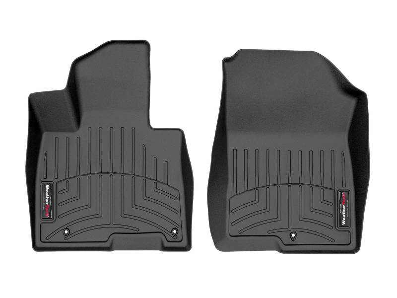 WeatherTech Passgenaue Auto Fußmatten Kompatibel mit Hyundai Tucson 4° Gen 2021-22 | Schwarz|1. Reihe von WeatherTech