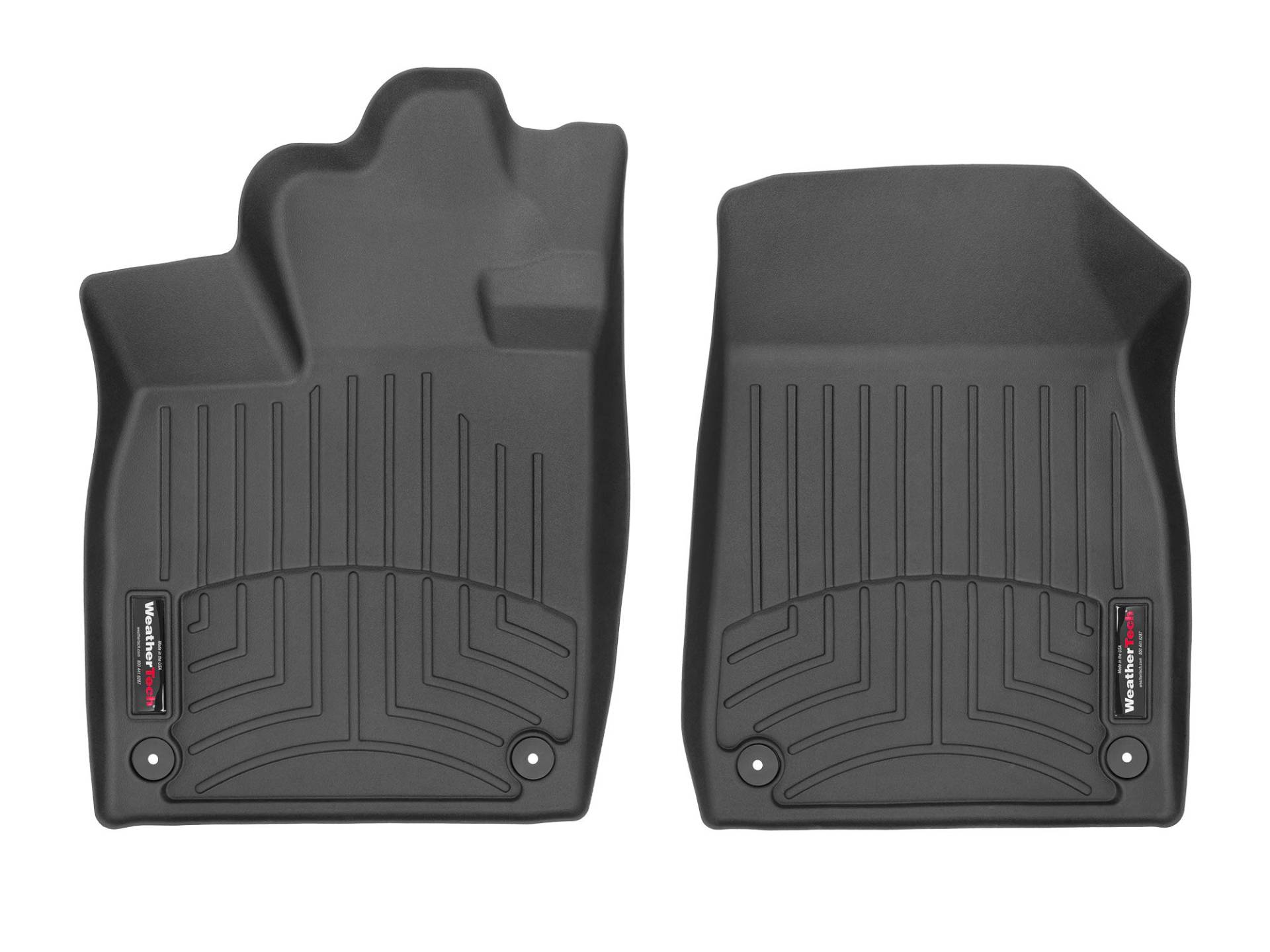 WeatherTech Passgenaue Auto Fußmatten Kompatibel mit ID.3 2021-22 | Schwarz|1. Reihe WeatherTech Passgenaue Auto Fußmatten Kompatibel mit ID.3 2021-22 | Schwarz|1. Reihe von WeatherTech