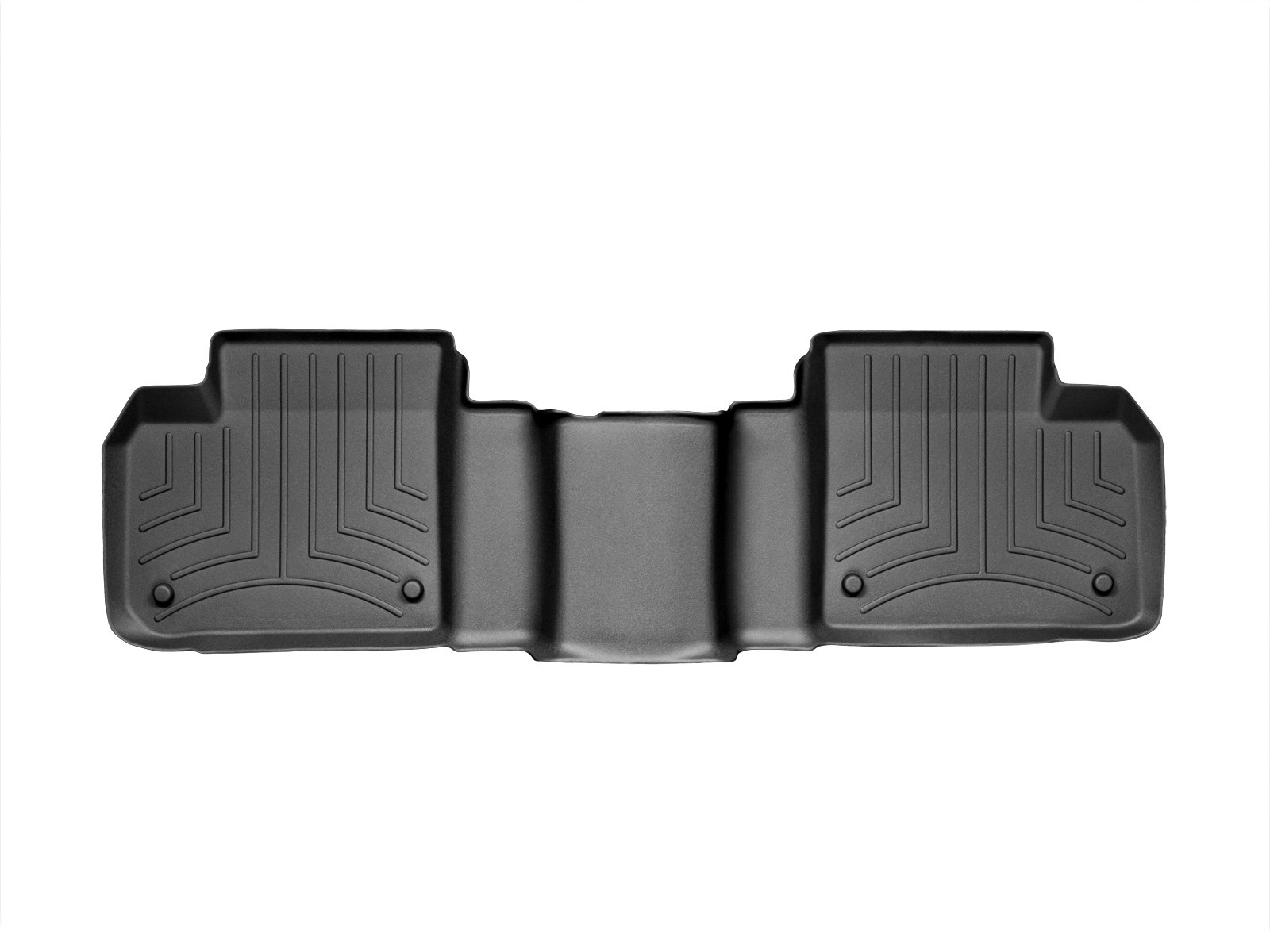 Passgenaue Fußmatten gummimatten passend für: Mercedes-Benz ML W164 2012-15|Schwarz|2. Reihe Weathertech FloorLiner von WeatherTech