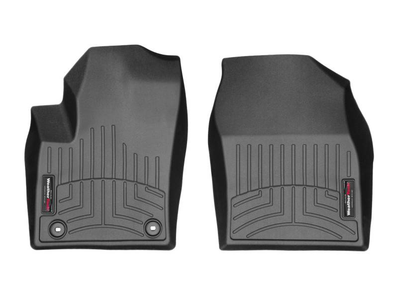 Passgenaue Fußmatten gummimatten passend für: Toyota C-HR Frontantrieb 2016-19|Schwarz|1. Reihe Weathertech FloorLiner von WeatherTech