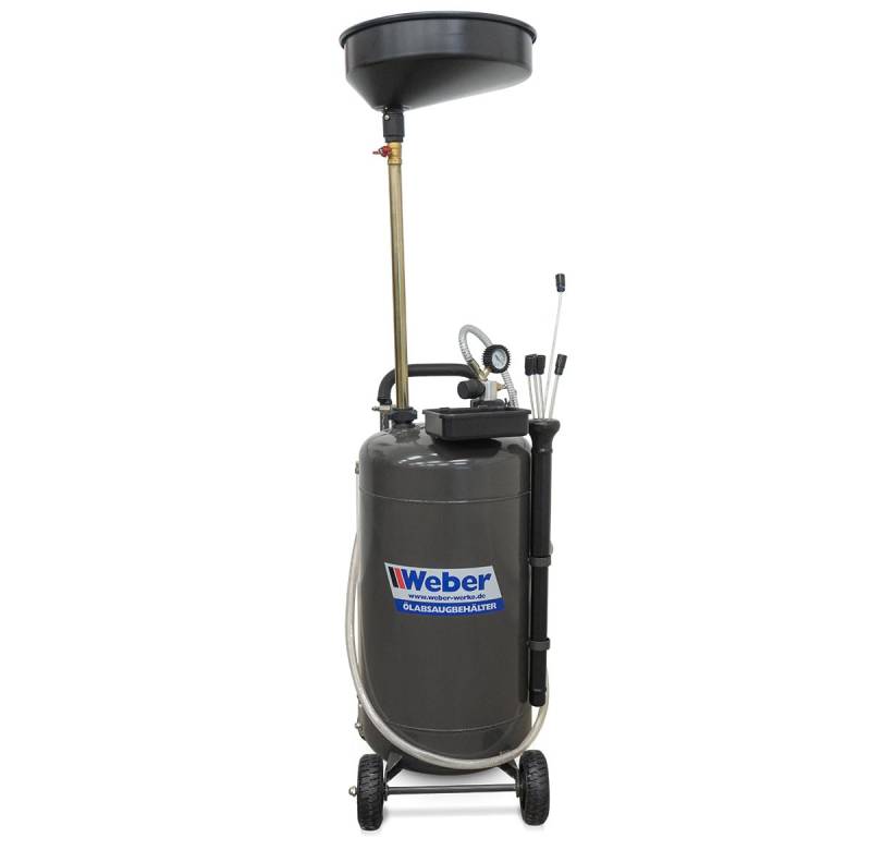 Ölauffangbehälter mit Absaugfunktion 85 l von Weber GmbH