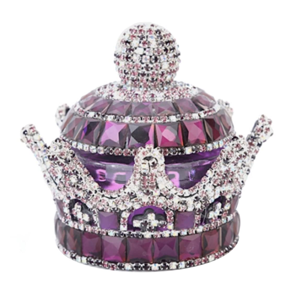 Auto Lufterfrischer Kristall Krone Auto Duft Diffusor Parfüm Flasche Halter Ornament Innen Dekor Zubehör von Weddflower