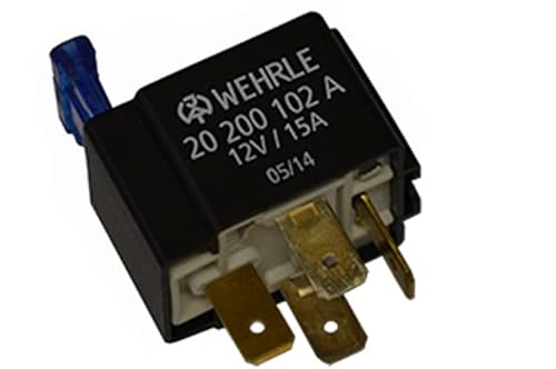 WEHRLE Relais12V Schliesser 15A mit Sicherung von Wehrle