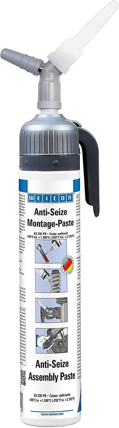 WEICON Anti-Seize Montagepaste 200 ml hitzebeständiger Schutz gegen Korrosion von WEICON