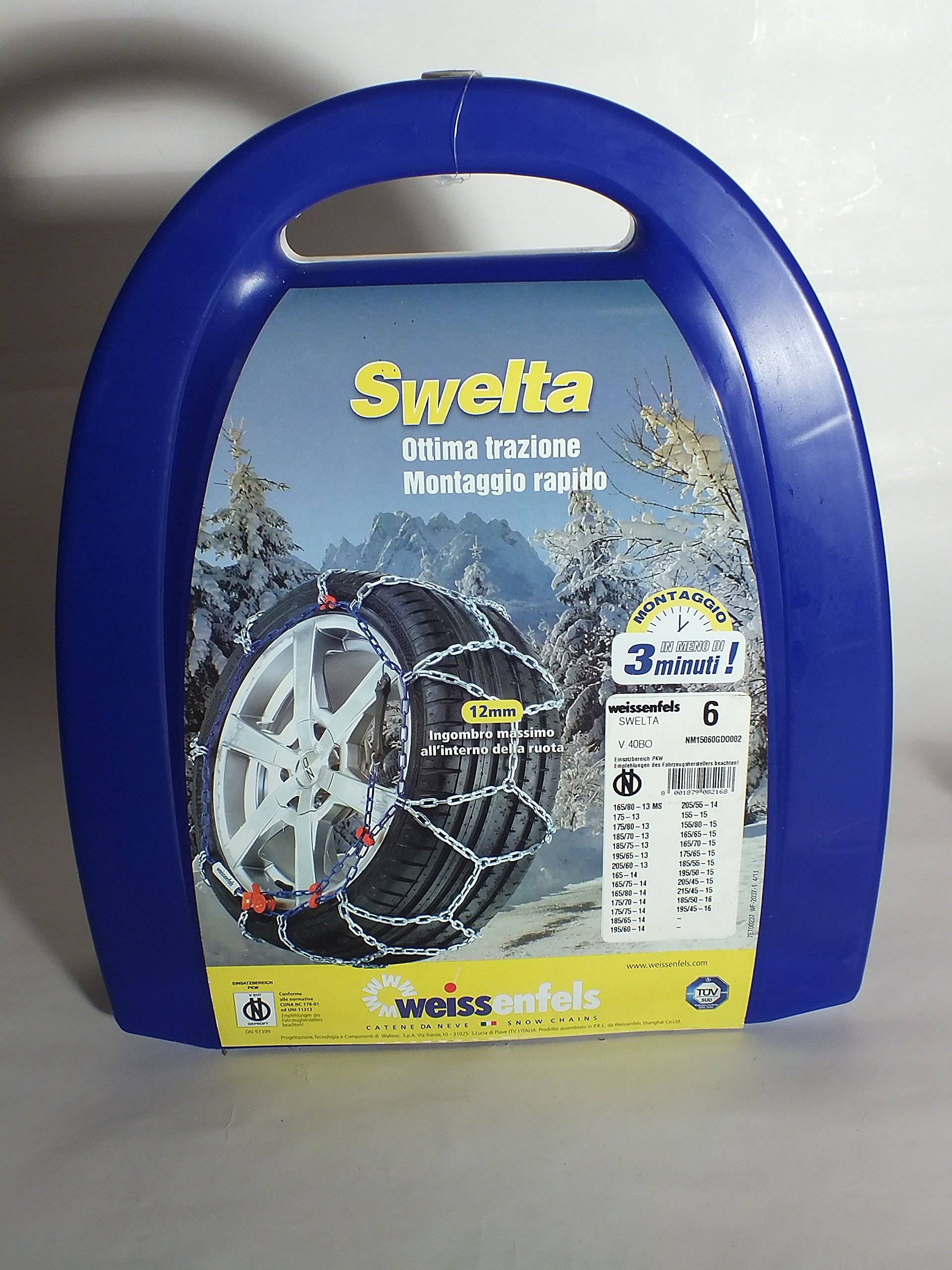 Weissenfels SWELTA Nr.6 Schneeketten 12 mm. Weissenfels SWELTA Nr.6 Schneeketten 12 mm. von Weissenfels