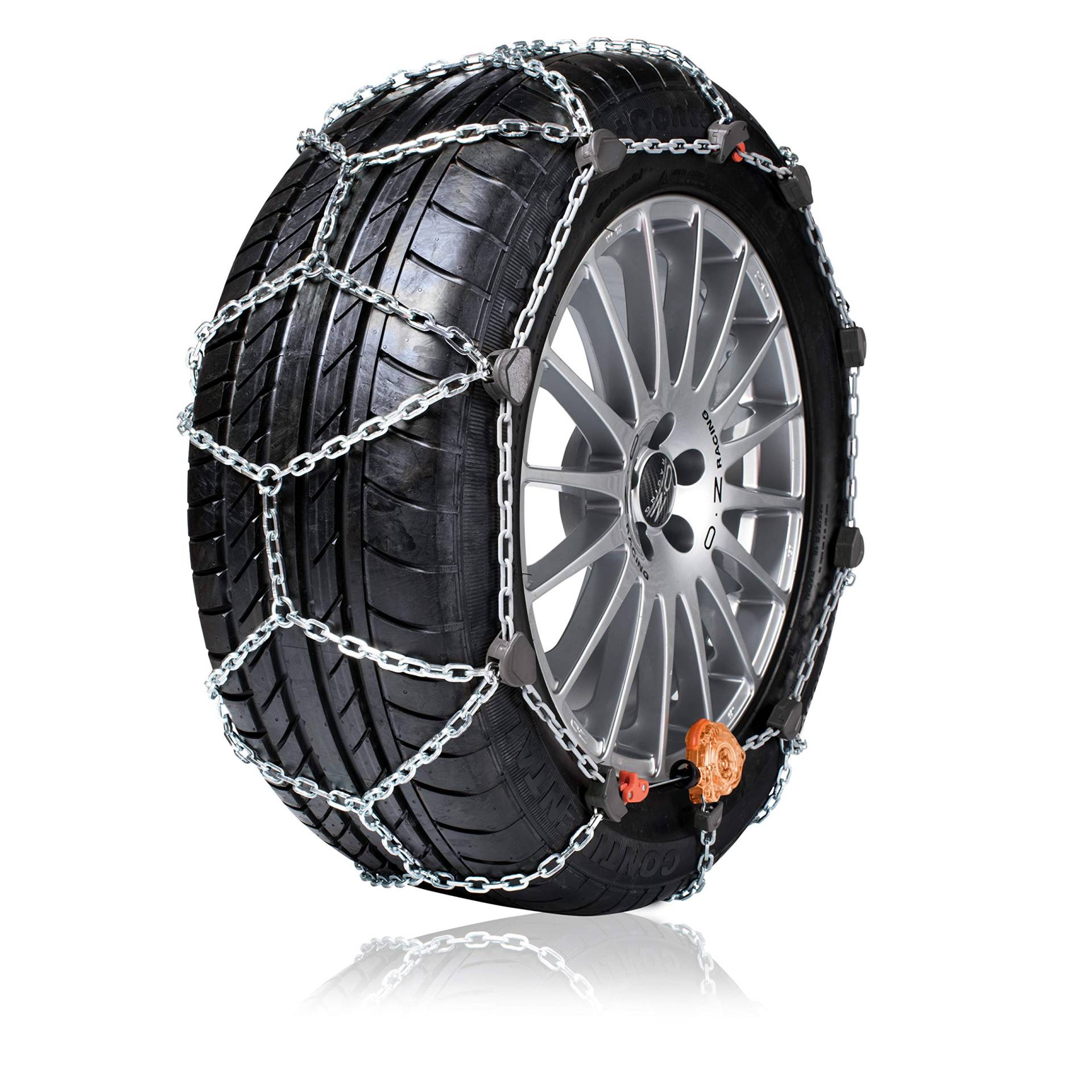 Weissenfels Sport 80 Schneeketten, zugelassen, 1 Paar, empfohlen für Compact SUV, NRCS080STD Weissenfels Sport 80 Schneeketten, zugelassen, 1 Paar, empfohlen für Compact SUV, NRCS080STD von Weissenfels
