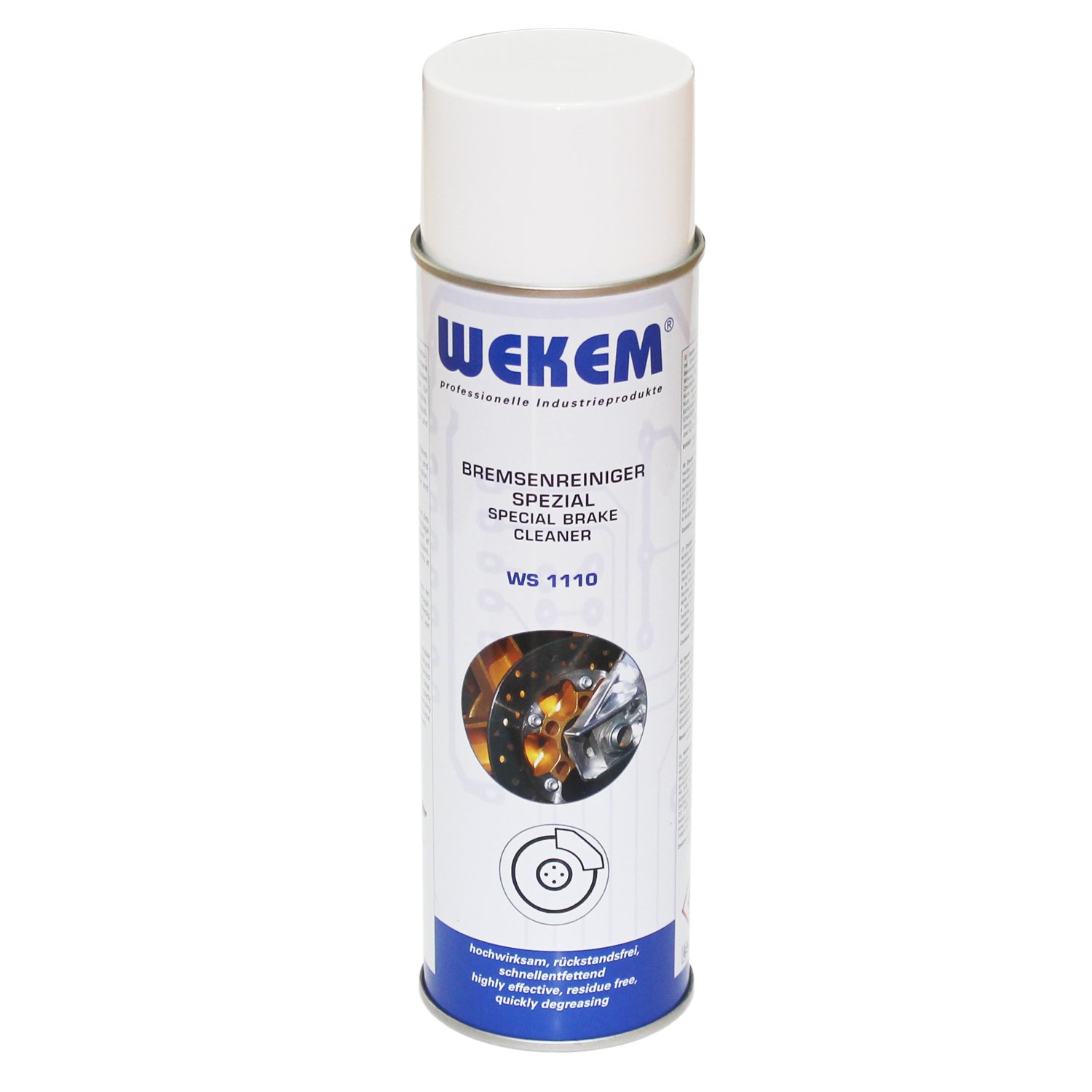 1 Stück 500ml Wekem Bremsenreiniger WS1110-500 1 Stück 500ml Wekem Bremsenreiniger WS1110-500 von Wekem
