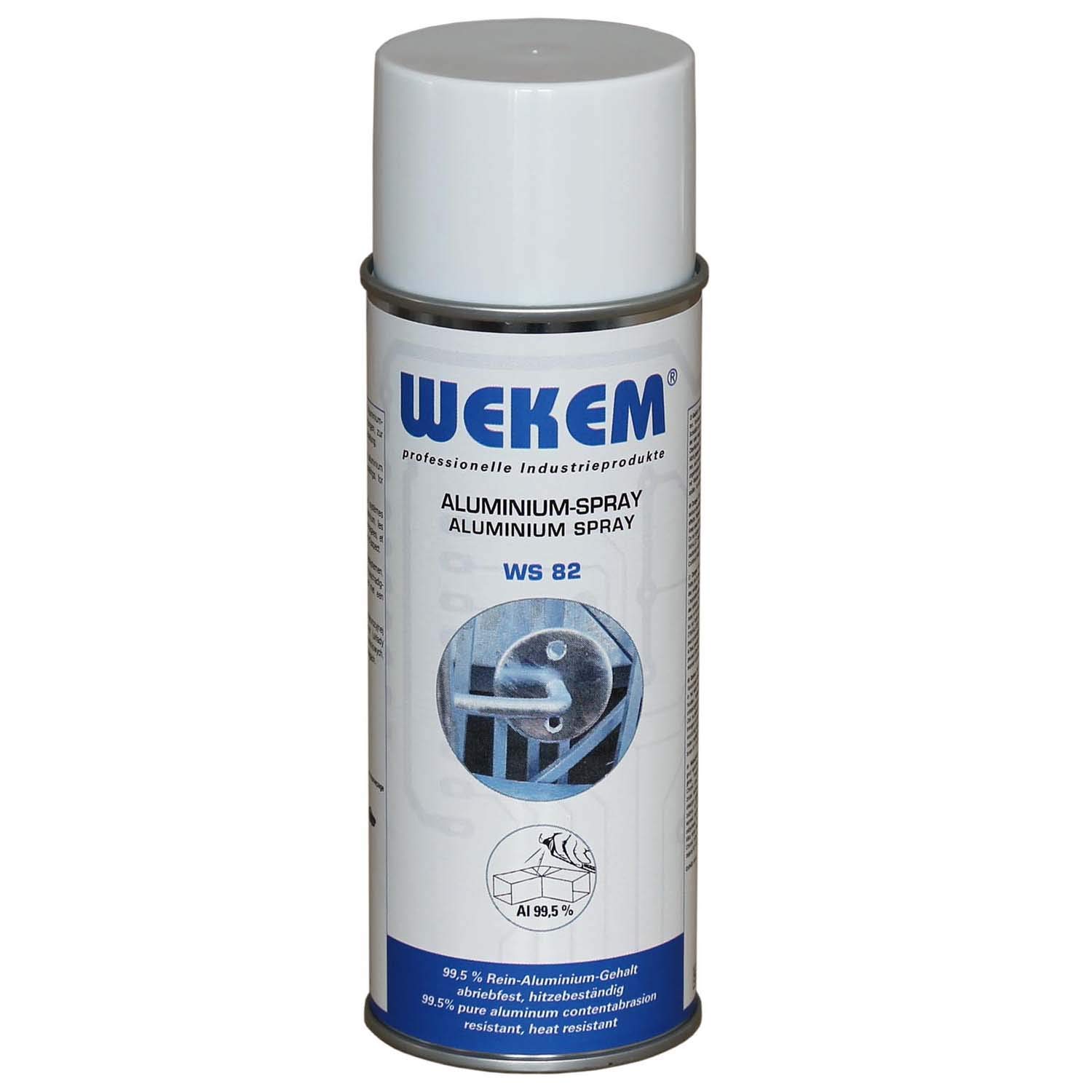 1x 400ml Wekem Aluminium-Spray WS82 1x 400ml Wekem Aluminium-Spray WS82 von Wekem