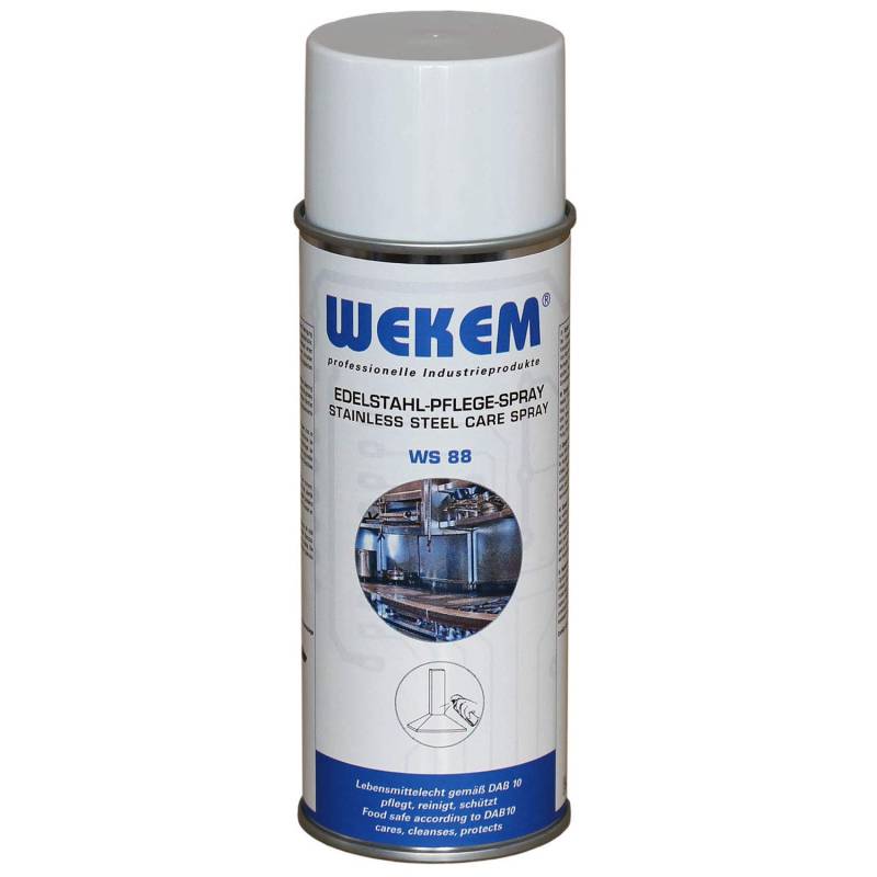 1x 400ml Wekem Edelstahlplege und Reiniger WS88 von Wekem