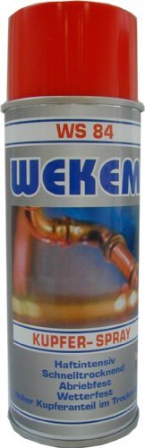 1x 400ml Wekem Kupfer-Spray WS84 von Wekem
