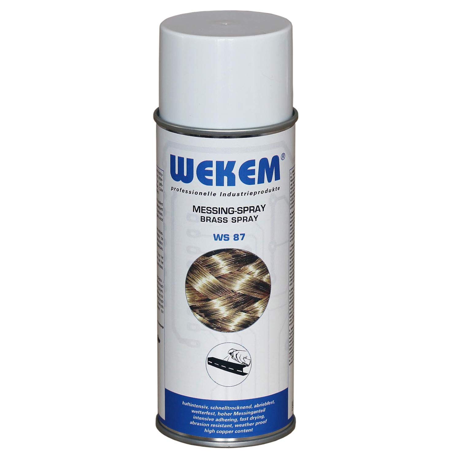 1x 400ml Wekem Messing-Spray WS87 1x 400ml Wekem Messing-Spray WS87 von Wekem