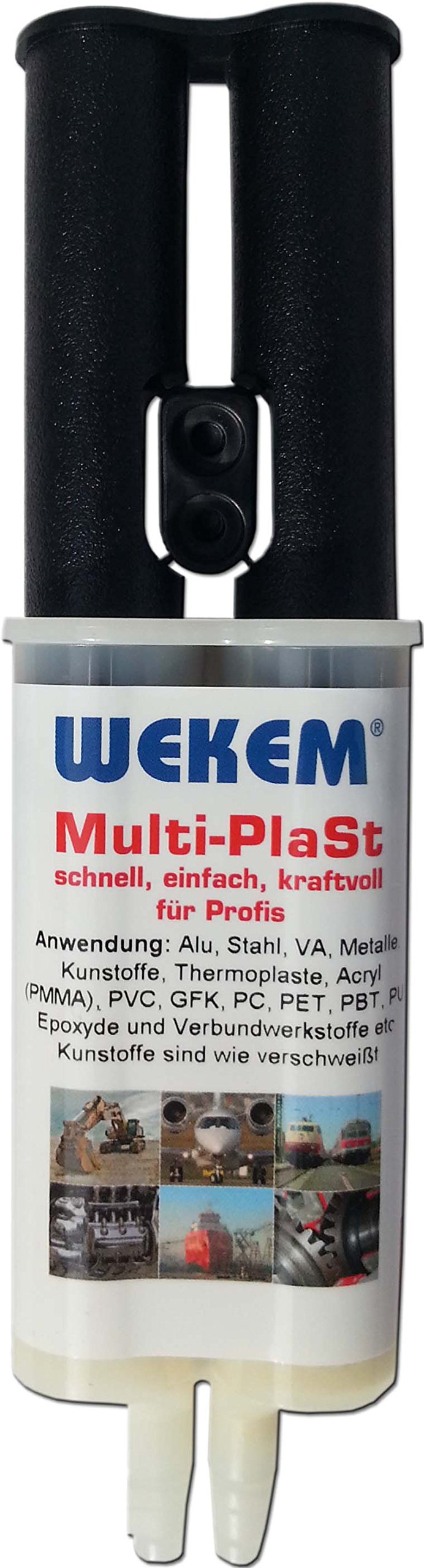 3x 28g Wekem Multi-Plast 2k Kleber 2 K Klebstoff WS364 von Wekem