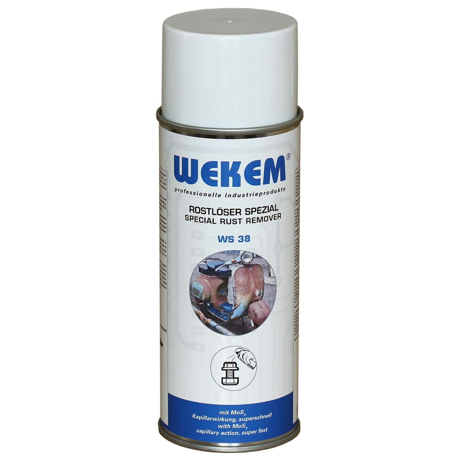 Wekem 1 Stück 400ml Rostlöser Spezial WS38-400 Wekem 1 Stück 400ml Rostlöser Spezial WS38-400 von Wekem
