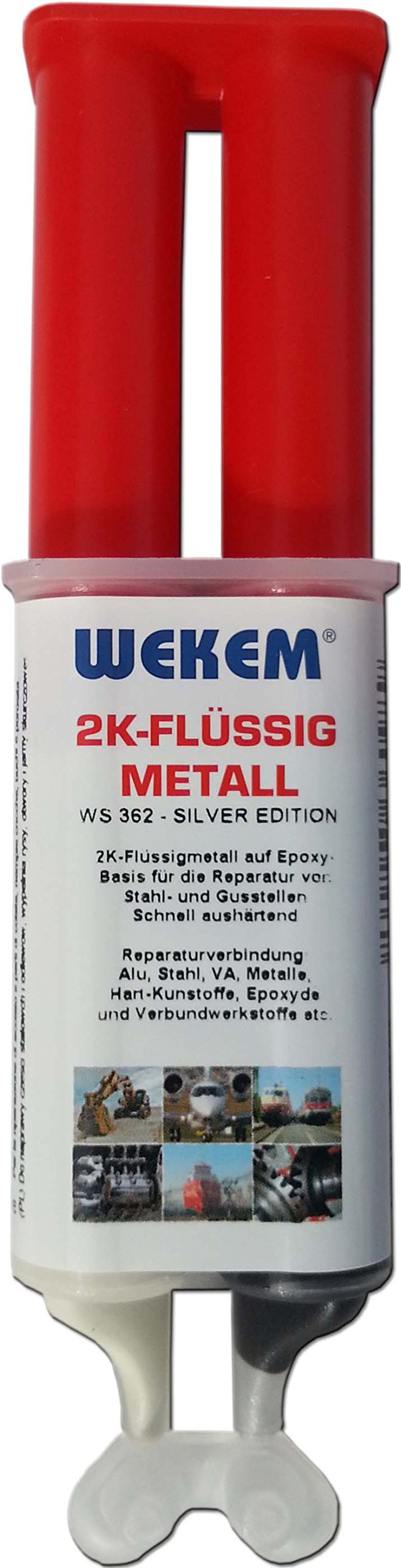 Wekem WS-362 Flüssigmetall/Doppelspritze 25 ml von Wekem