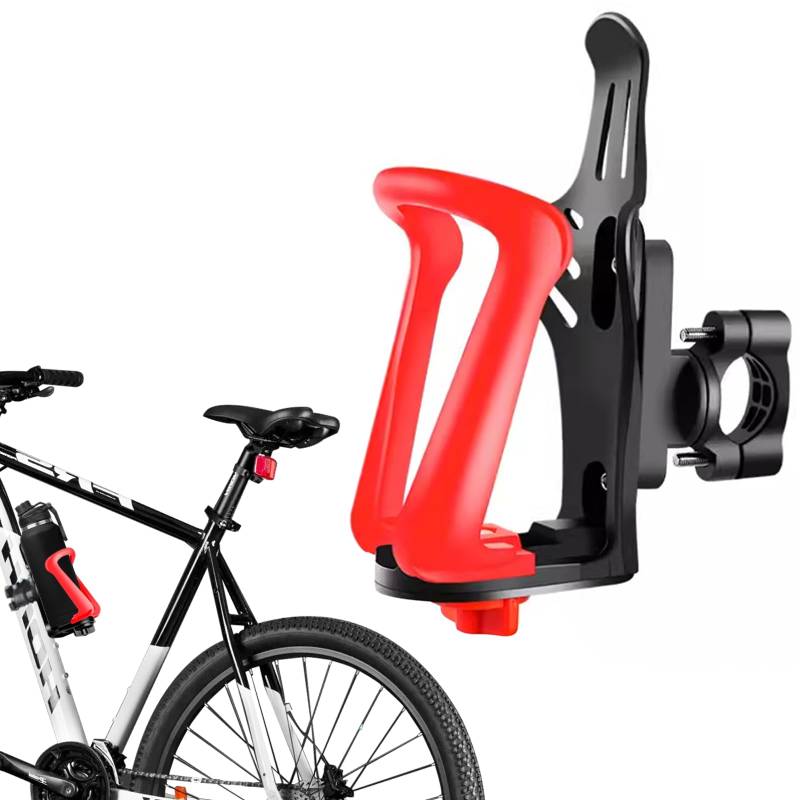Wennala Flaschenhalter Fahrrad,Getränkehalter Fahrrad 360 Grad Rotation Einstellbare,Trinkflaschenhalter Fahrrad,für Fahrrad Mountainbikes Rennrad Kinderwagen und Rollstuhl von Wennala