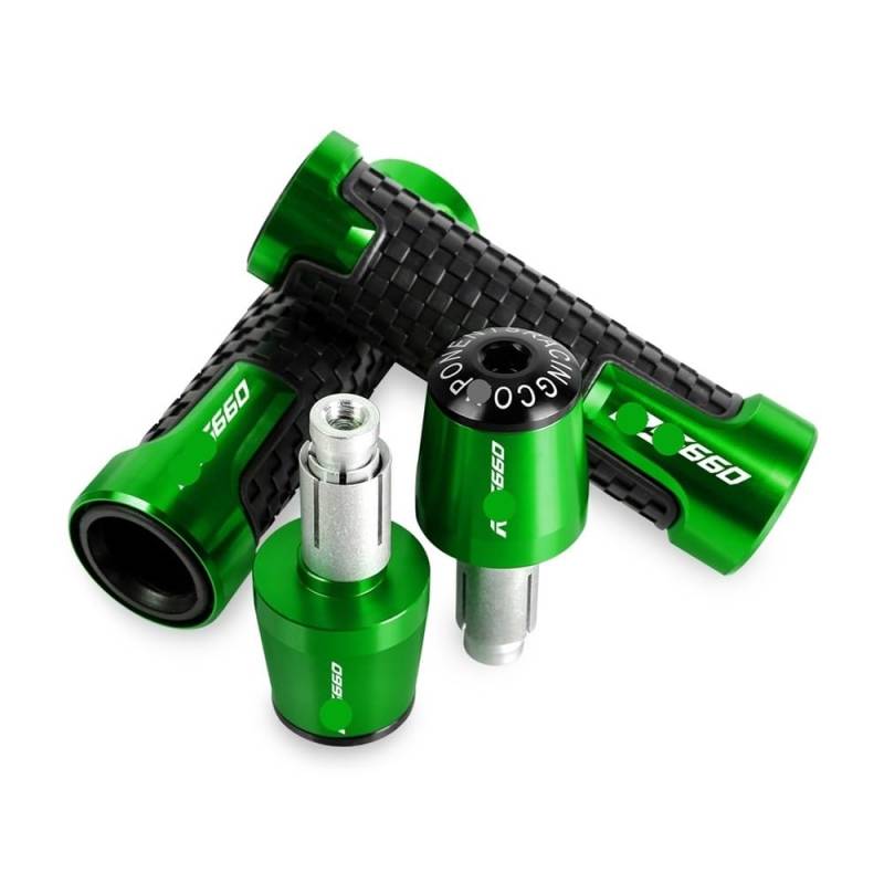 Für RS660 Für RS 660 2020 2021 2022 2023 Motorrad Griff Bar End Gewicht Lenker Griffe Enden Kappe Lenkergewichte(Color 012) von Wenqu