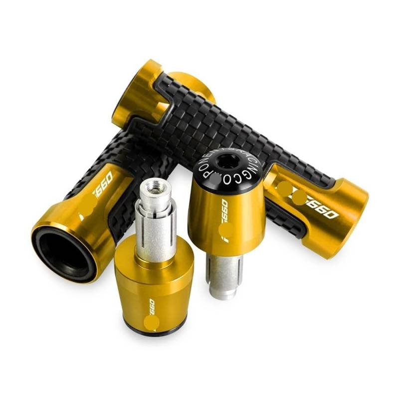 Für RS660 Für RS 660 2020 2021 2022 2023 Motorrad Griff Bar End Gewicht Lenker Griffe Enden Kappe Lenkergewichte(Color 013) von Wenqu