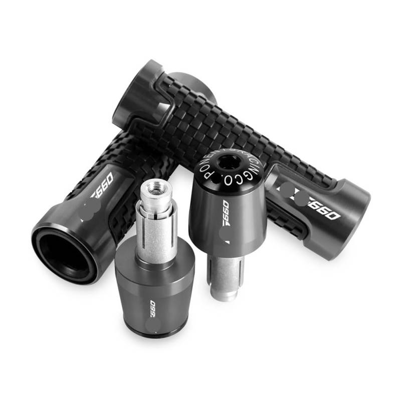 Für RS660 Für RS 660 2020 2021 2022 2023 Motorrad Griff Bar End Gewicht Lenker Griffe Enden Kappe Lenkergewichte(Color 014) von Wenqu