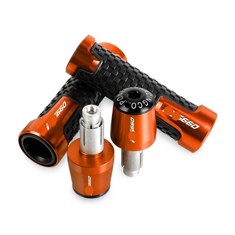 Für RS660 Für RS 660 2020 2021 2022 2023 Motorrad Griff Bar End Gewicht Lenker Griffe Enden Kappe Lenkergewichte(Color 015) von Wenqu