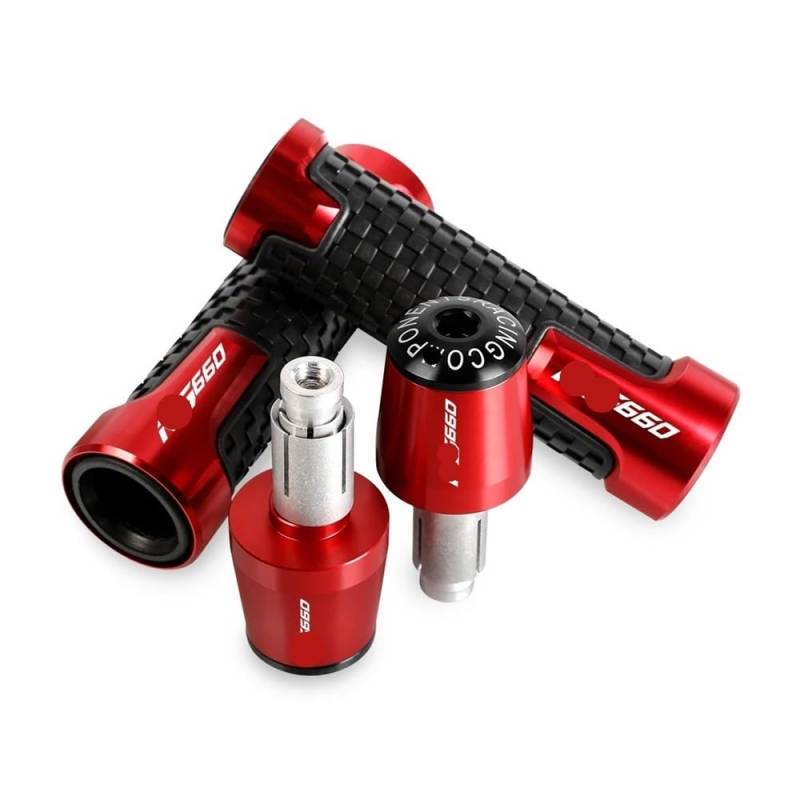 Für RS660 Für RS 660 2020 2021 2022 2023 Motorrad Griff Bar End Gewicht Lenker Griffe Enden Kappe Lenkergewichte(Color 016) von Wenqu