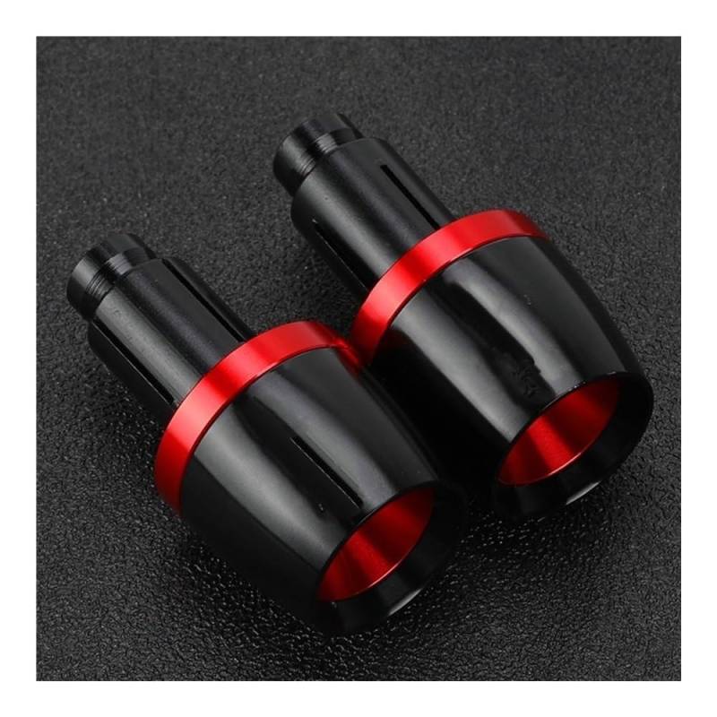 Für XT660 Für XT660R Für XT660X Für Xt 660 R/X 2004-2013 2012 2011 Universal Lenker Griffe Bar Ends Kappe Gegengewicht Rutsche Lenkergewichte(Red) von Wenqu