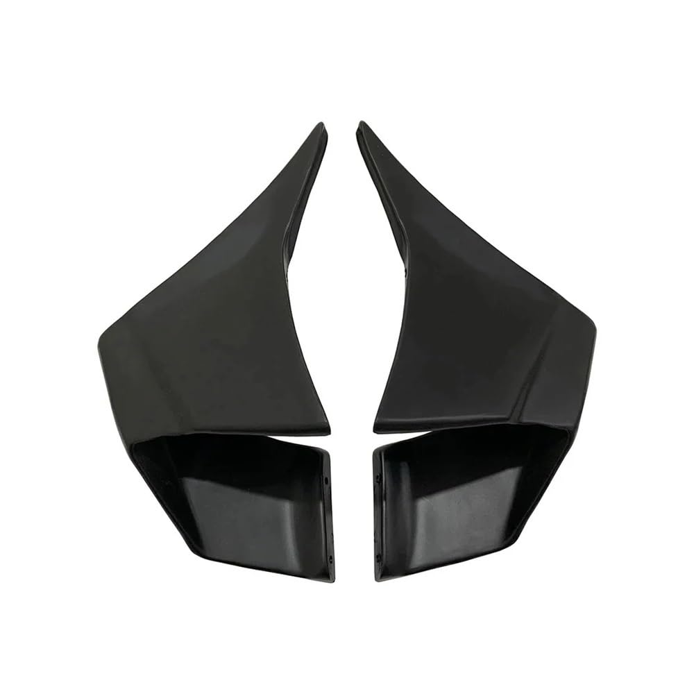 Motorrad Winglets Für Für Ninja 400 Für Ninja 400 Motorräder Zubehör Winglet Aerodynamische Flügel Kit Spoiler Feste Flügel(Matte Black) von Wenqu