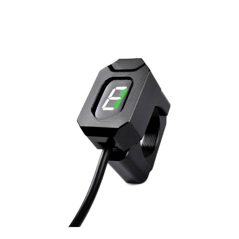Wenqu Für CBF1000 Für CBF1000F Für CBF1000FA Für CBF 1000 F FA Für 1000F Motorrad Ganganzeige 1-6 Level LCD Digital Meter Digitale Ganganzeige(Fixed Ring Green) von Wenqu
