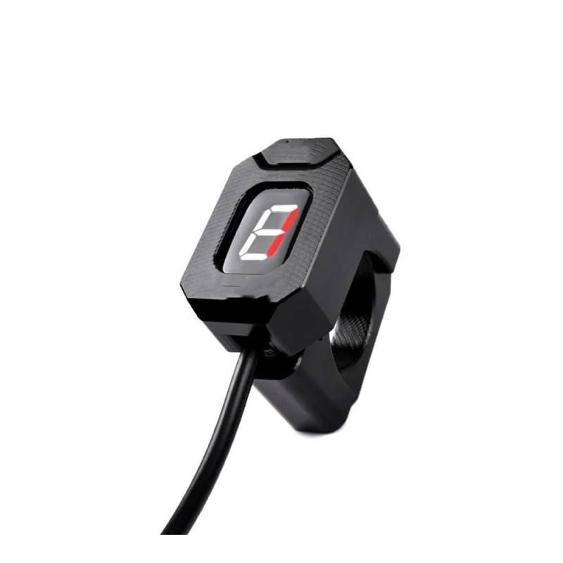 Wenqu Für Daytona Für 955i 2002 2003 2004 2005 2006 Motorrad LCD 6 Geschwindigkeit 1-6 Ebene Getriebe Anzeige Digital Getriebe Meter Digitale Ganganzeige(Fixed Ring Red) von Wenqu