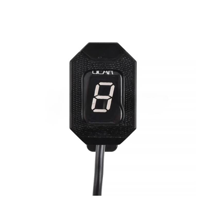Wenqu Für FZ8 Für FZ8 2010-2015 Für FZ1 2001-2017 Motorrad 1-6 Level Getriebe Anzeige Digitale Getriebe Meter Digitale Ganganzeige(Fixed Ring Green) von Wenqu