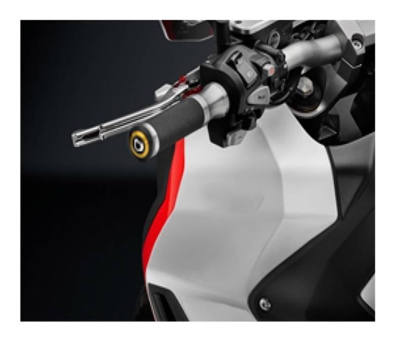 Wenqu Motorrad-Lenkergriffe Enden 7/8 '' 22 Mm Lenkerkappengriffe Lenkerende Für Z750 Für Z800 Für Z1000 Für F900R Für F900XR Für FAZER600 Lenkergewichte(Color01) von Wenqu