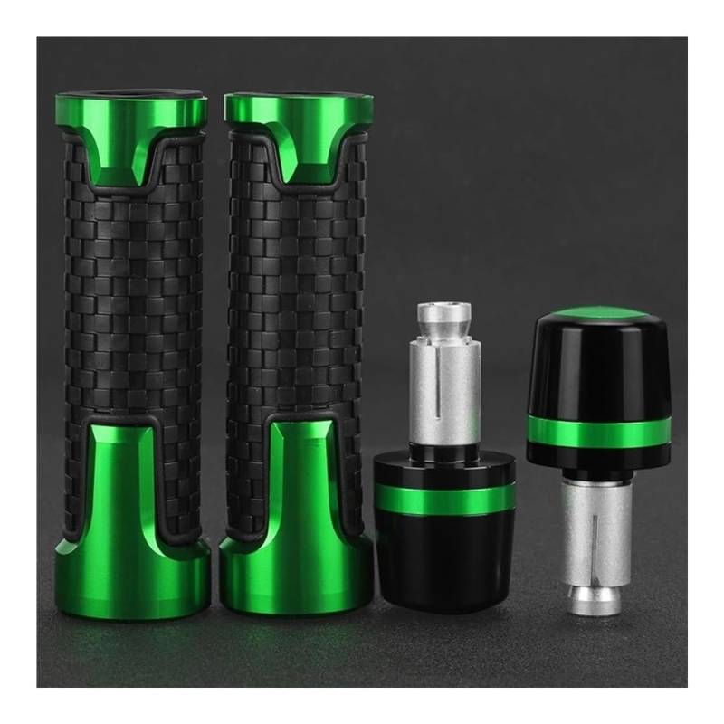 Wenqu Motorradzubehör Lenkergriffe Griffgriffenden Schieberkappe Für Z750R Für Z750 R Für Z 750R 2011 2012-2024 2023 22 Lenkergewichte(Green Green) von Wenqu