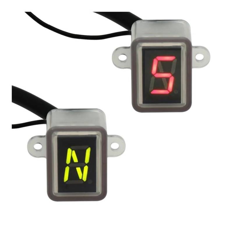 Wenqu Universal Motorrad 6 Geschwindigkeit Display Digitale Licht Neutral Gang Anzeige Display Digitale Ganganzeige(5 Gear) von Wenqu
