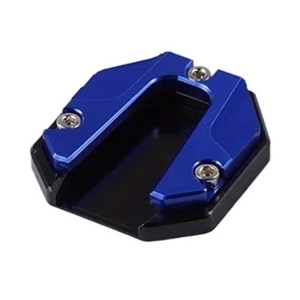 Wenqu Vergrößern Unterstützung Universal Roller Motorrad Fahrrad Ständer Extender Fuß Seite Stehen Verlängerung Pad Unterstützung Platte Anti-Skid Vergrößerte Basis(Blue) von Wenqu