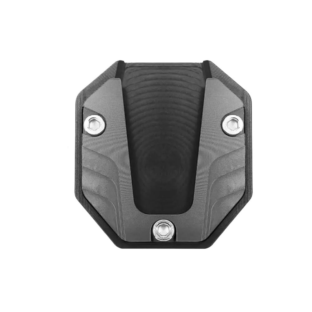 Wenqu Vergrößern Unterstützung Universal Roller Motorrad Fahrrad Ständer Extender Fuß Seite Stehen Verlängerung Pad Unterstützung Platte Anti-Skid Vergrößerte Basis(Gray) von Wenqu