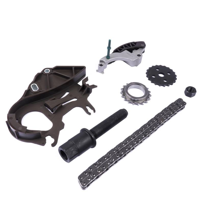 Ölpumpen Steuerkettensatz Kompatibel mit 1er 3er 5er X1 X3 Z4 N40B16A N42B20A N43B20A N46B20A Motor 11277500502 11237503107 Weonefit von Weonefit