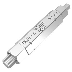 9507 SB 4-in-1 Bit 2 2,5; 5; 6 x TX 25 37 mm Wera von Wera