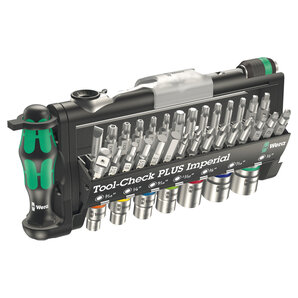 Wera Tool-Check Plus Imperial Zoll 39-teilig von Wera