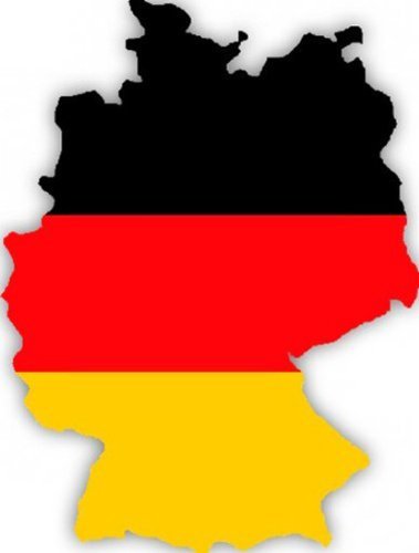 Auto Aufkleber, Car Sticker Deutschland Germany, Alemagne. Konturgeschnitten. (ca. 11 cm (längste Seite)) von Werbetechnik Sotirios Papoutsis